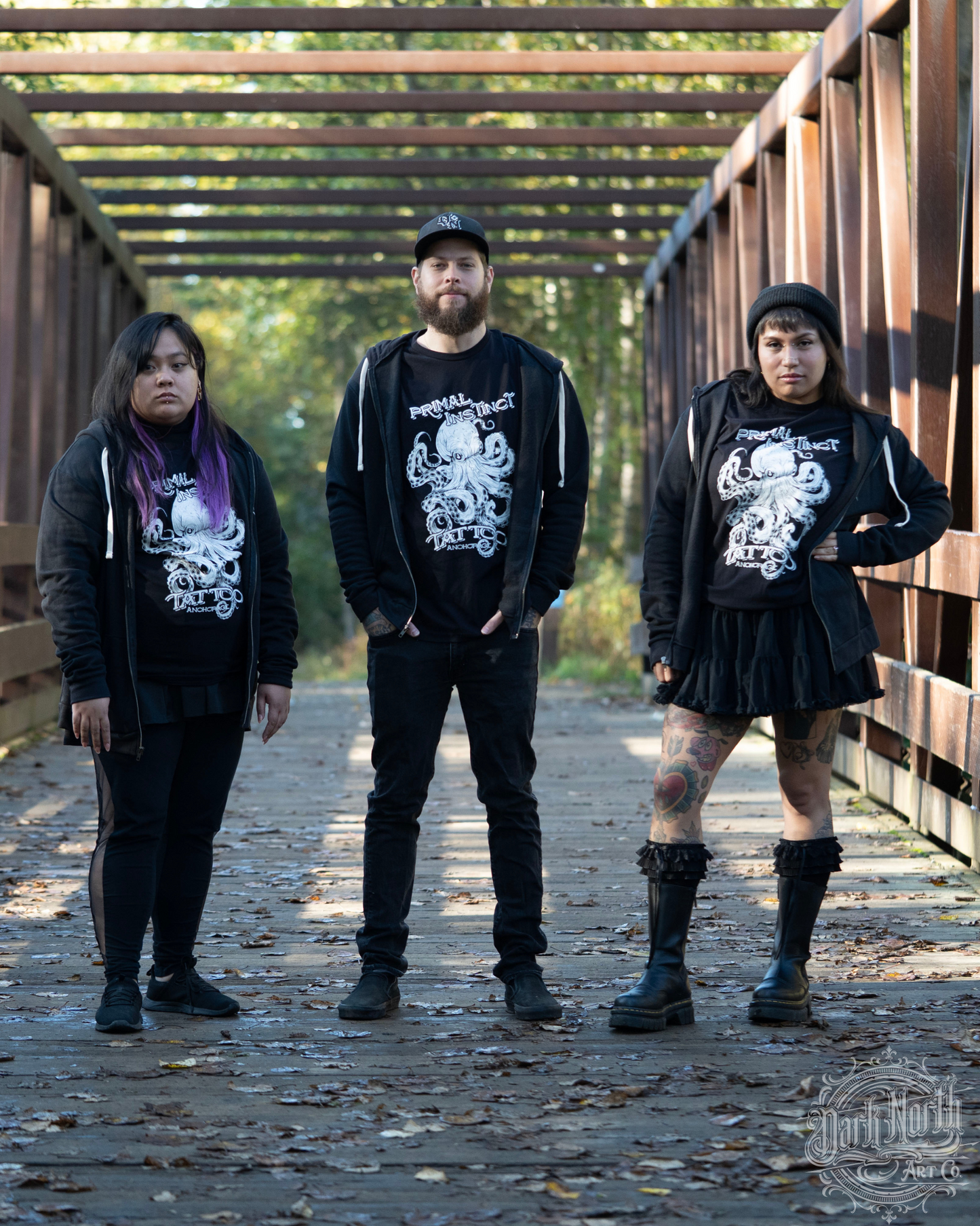 Primal Instinct Tattoo Hoodie