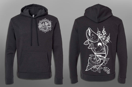 Summer Salmon Pullover Hoodie