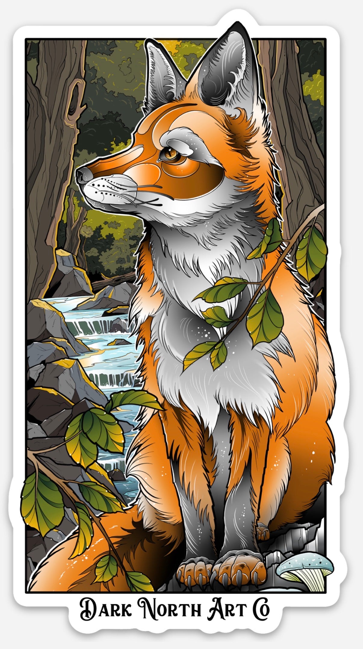 Ghost Trail Sticker 3"x5"