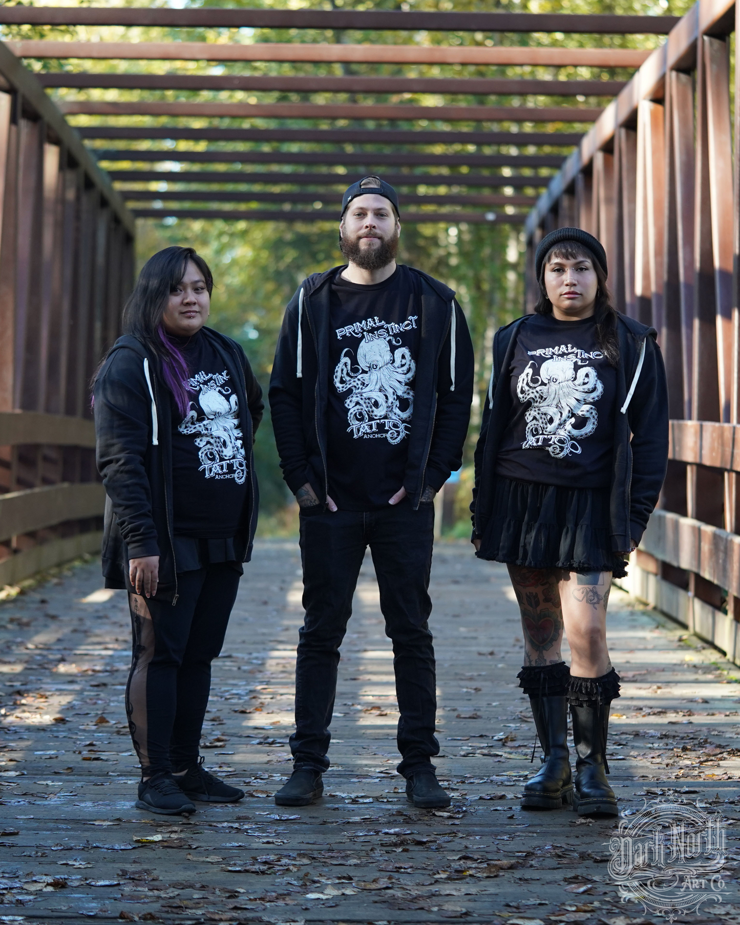 Primal Instinct Tattoo Hoodie