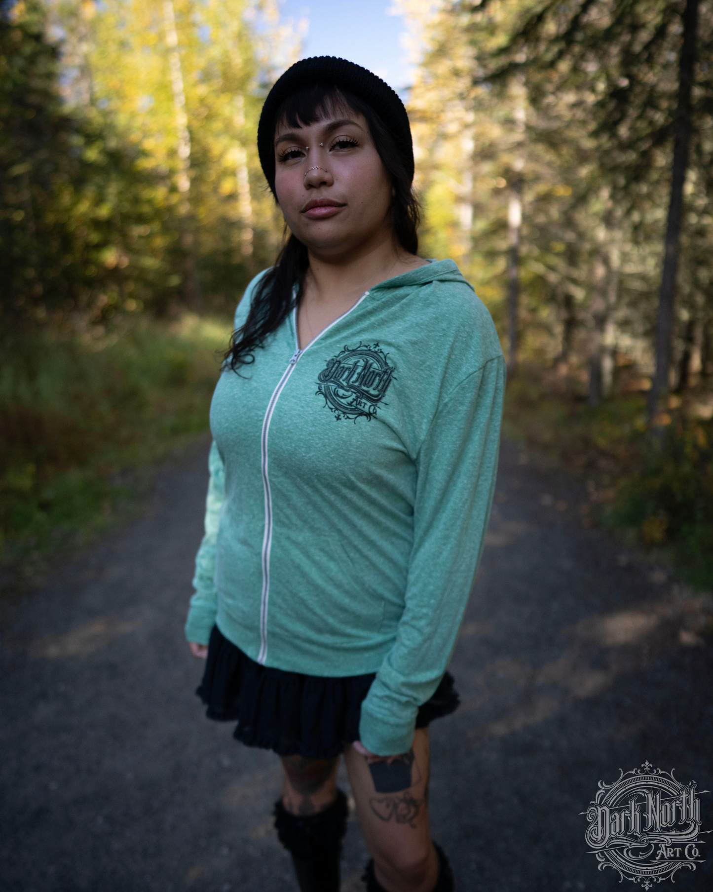 Magpie uncaged Lightweight hoodie Green