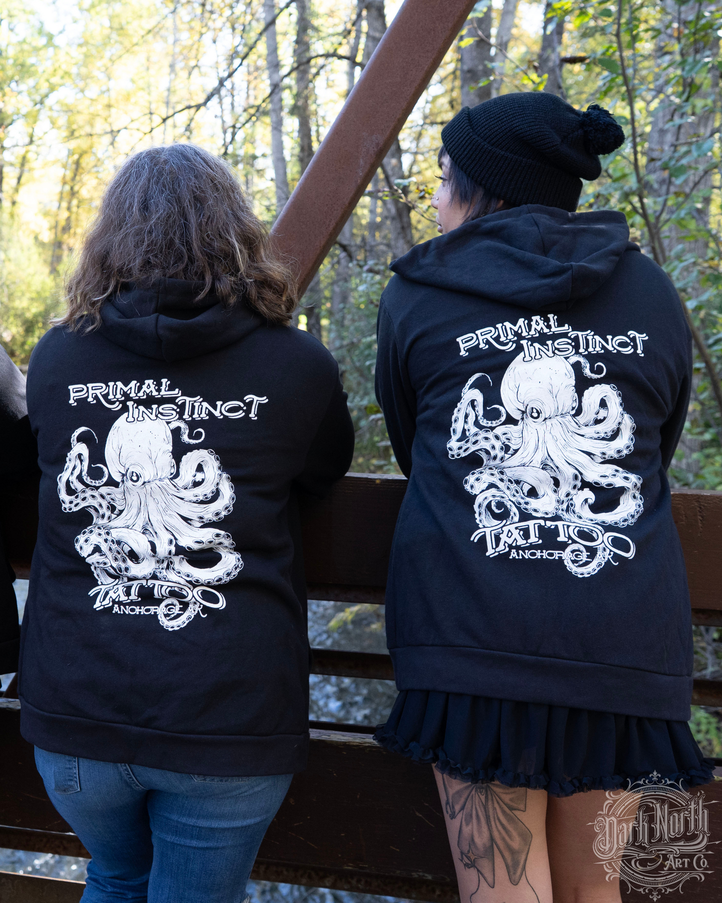 Primal Instinct Tattoo Hoodie
