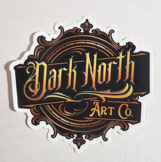 Dark North Sticker 4x4