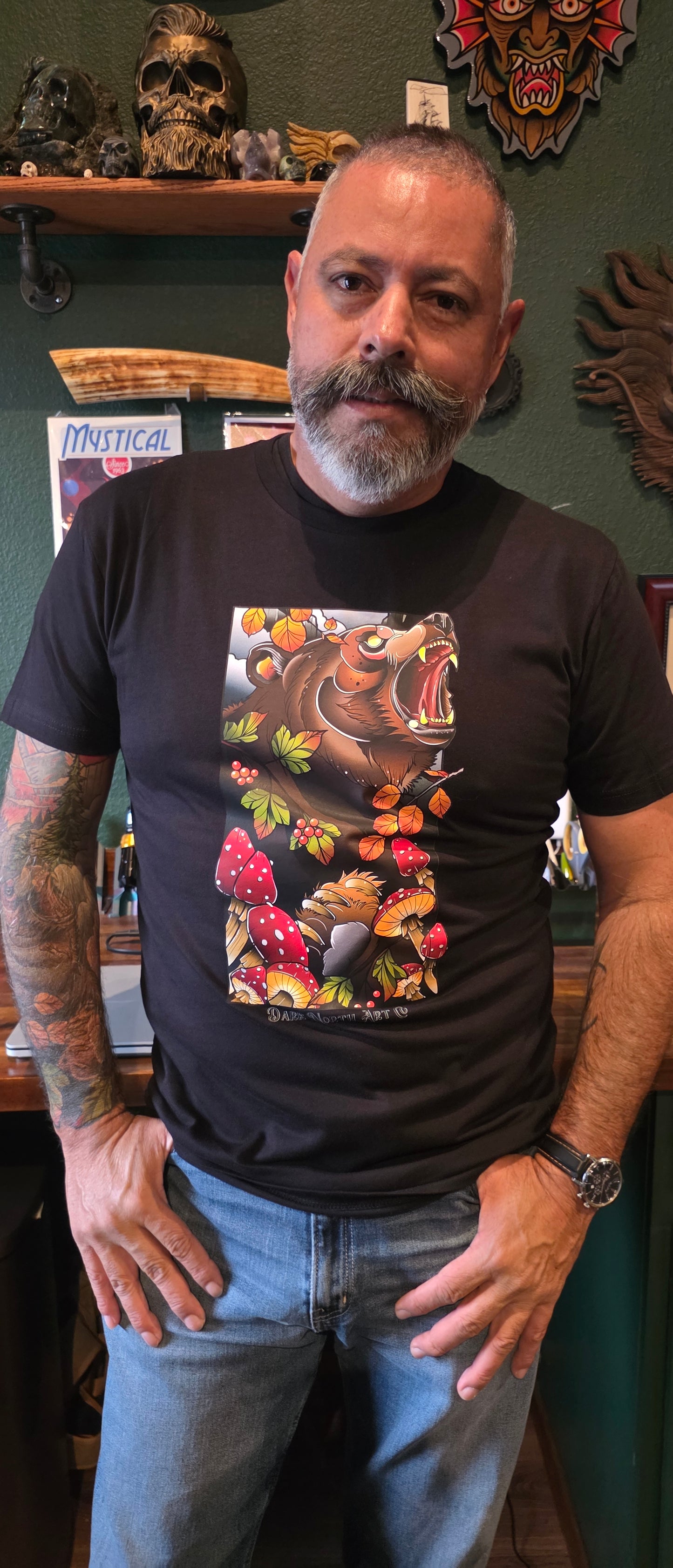 "Bearly Awake" T-shirt