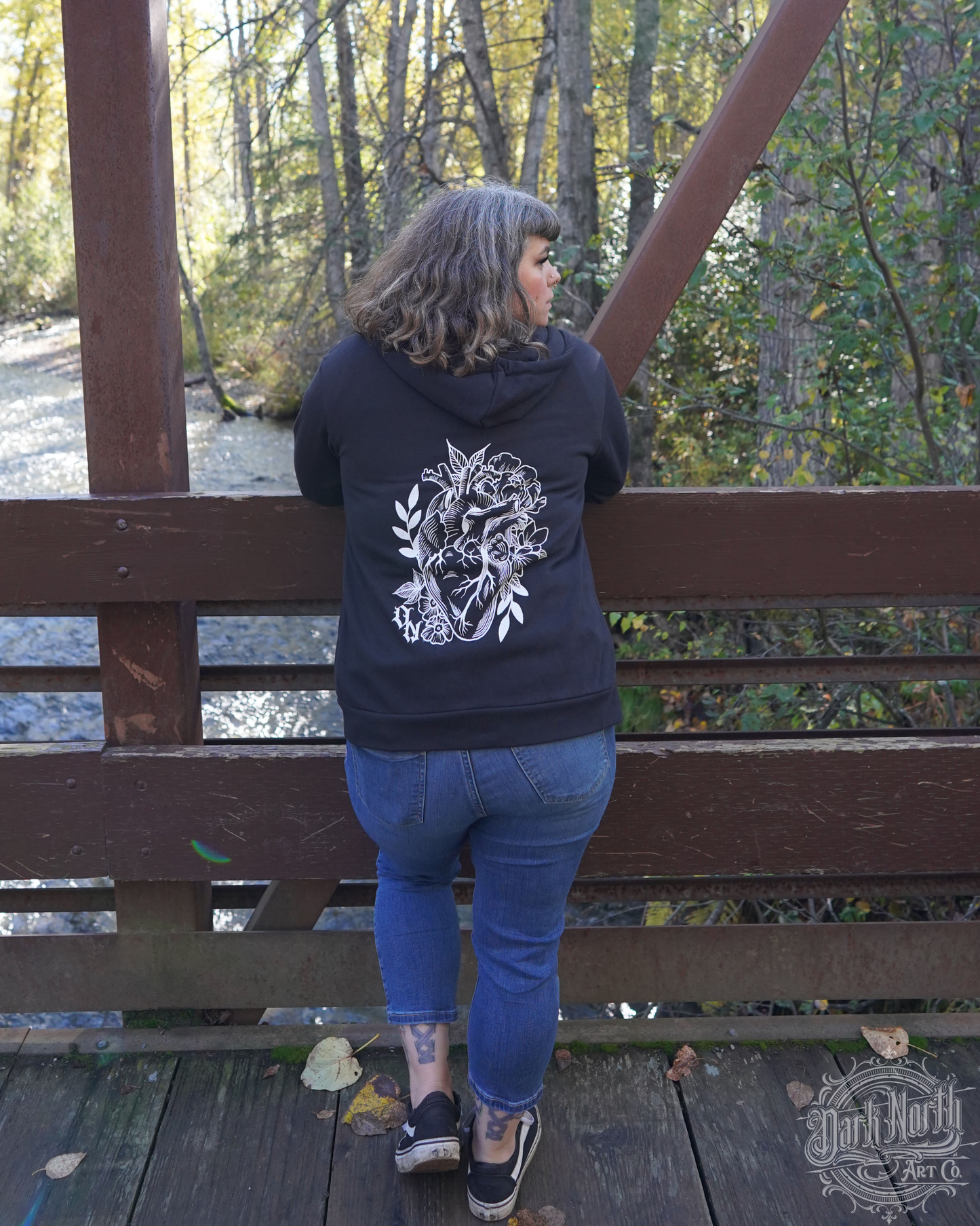 Corazon Zip Up Hoodie