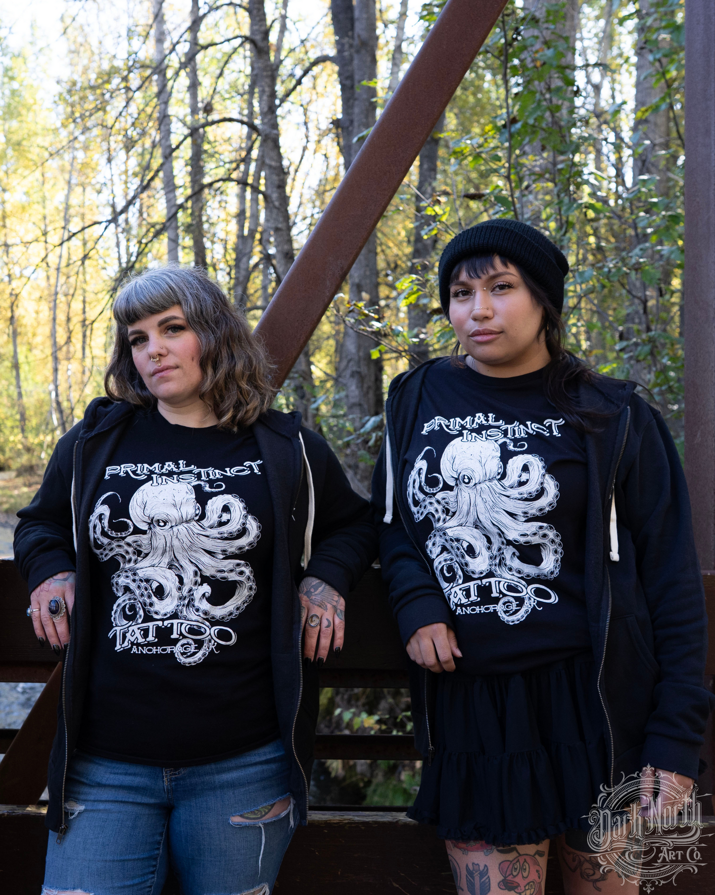 Primal Instinct Tattoo Hoodie