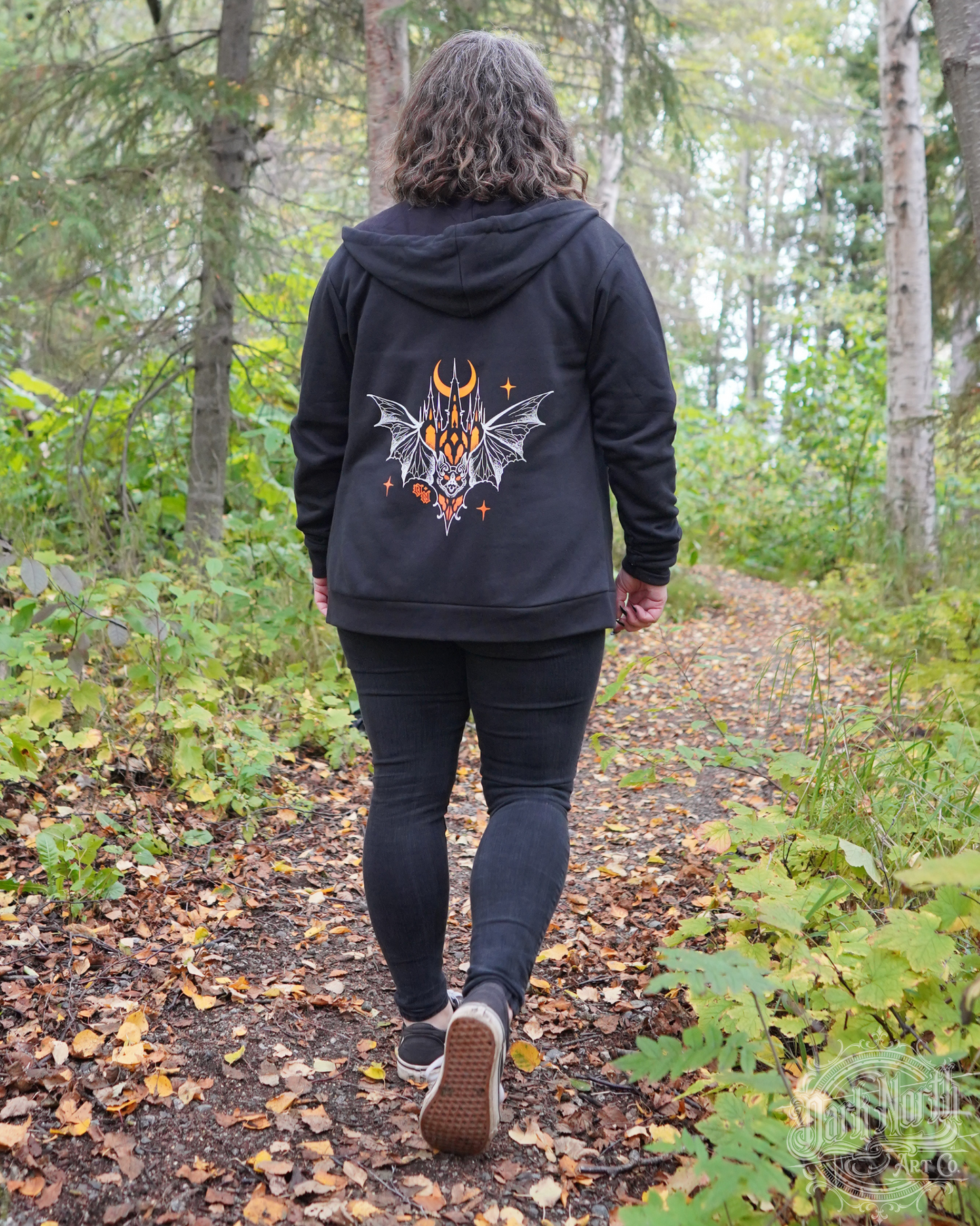 Halloween Edition Bat Zip up Hoodie
