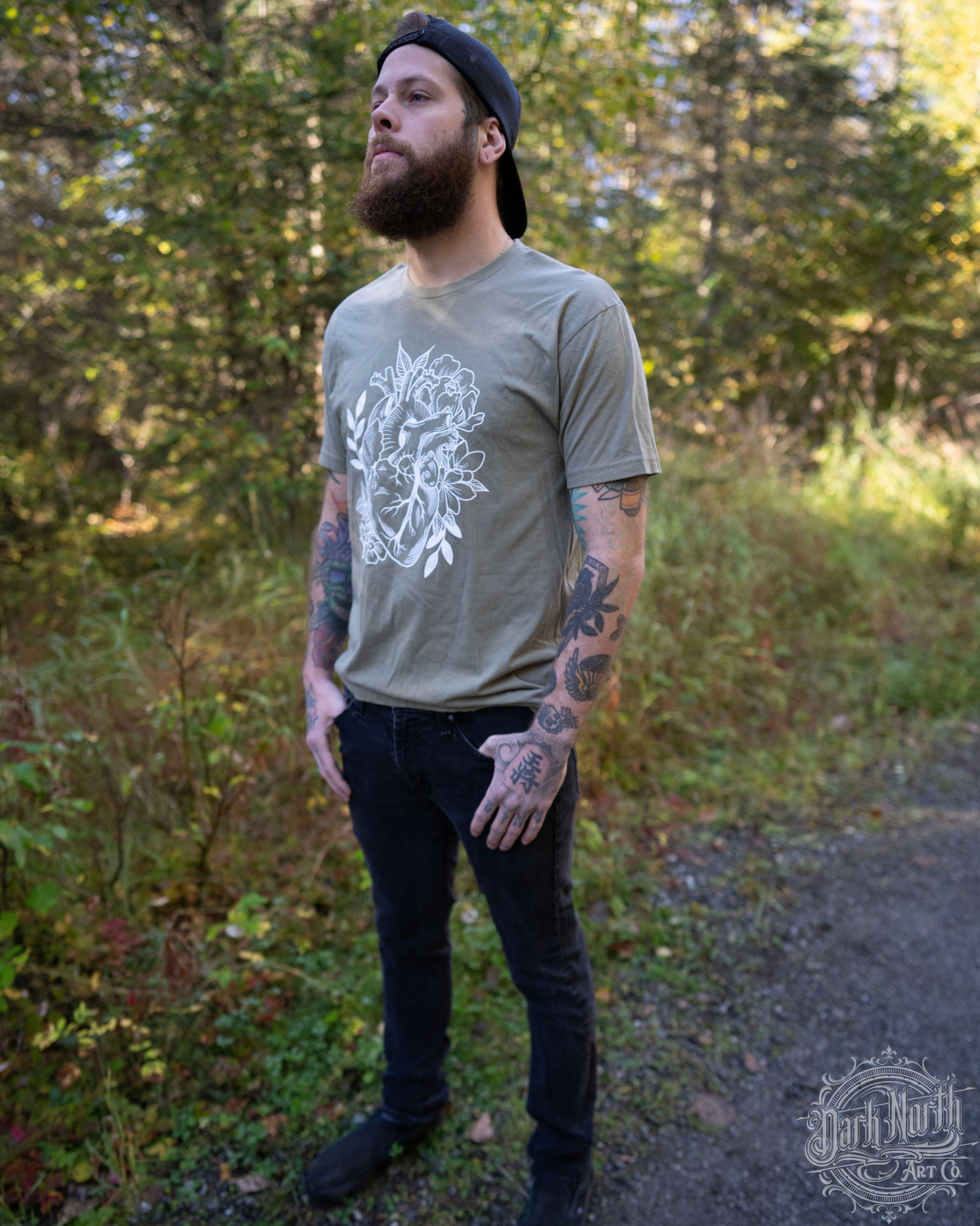 Corazon T-Shirt Light Olive