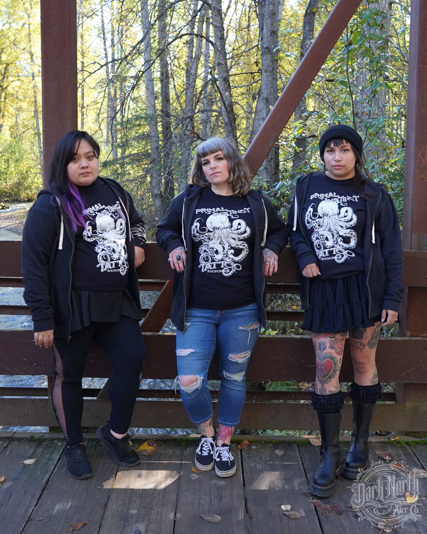 Primal Instinct Tattoo Hoodie