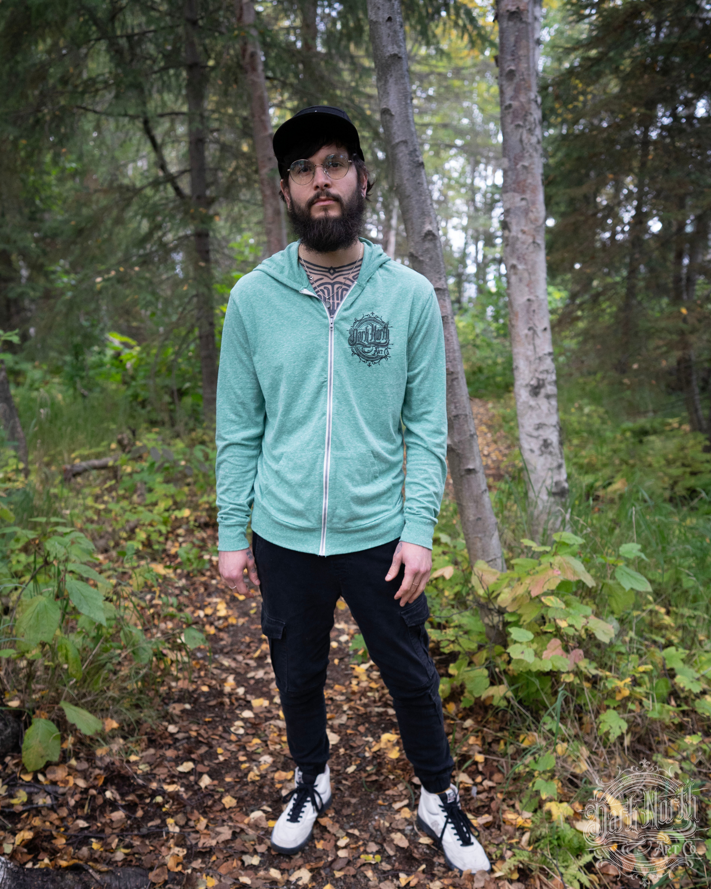 Magpie uncaged Lightweight hoodie Green