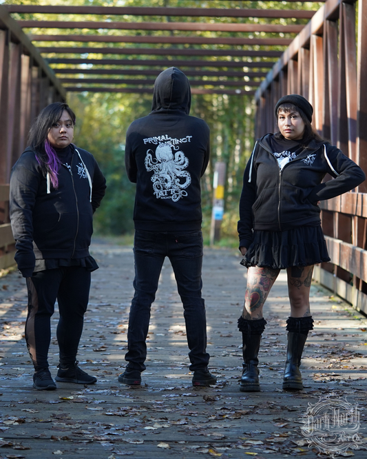 Primal Instinct Tattoo Hoodie