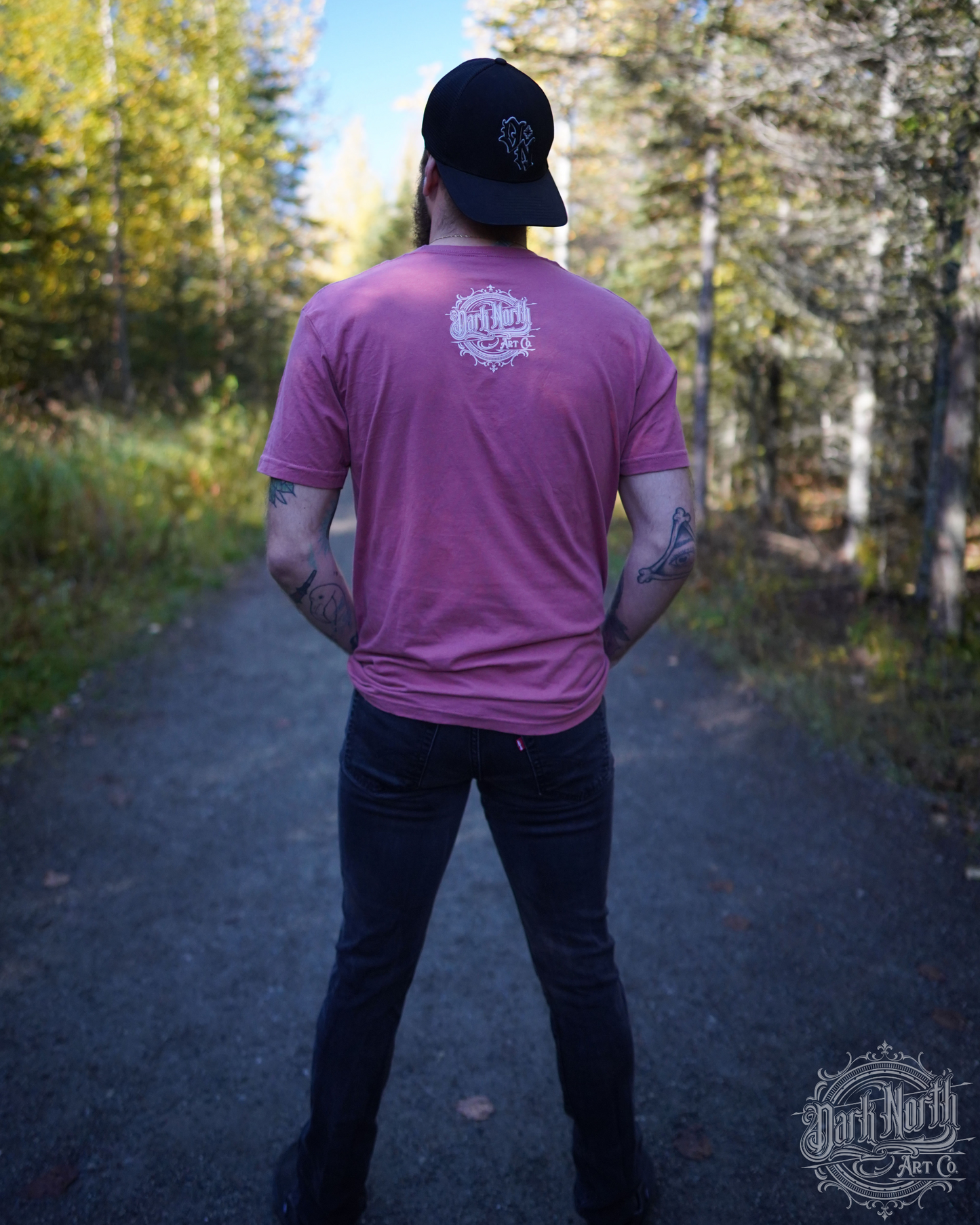 Magpie Uncaged T-Shirt Mauve