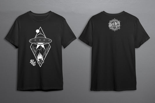 AK UFO T-Shirt Black