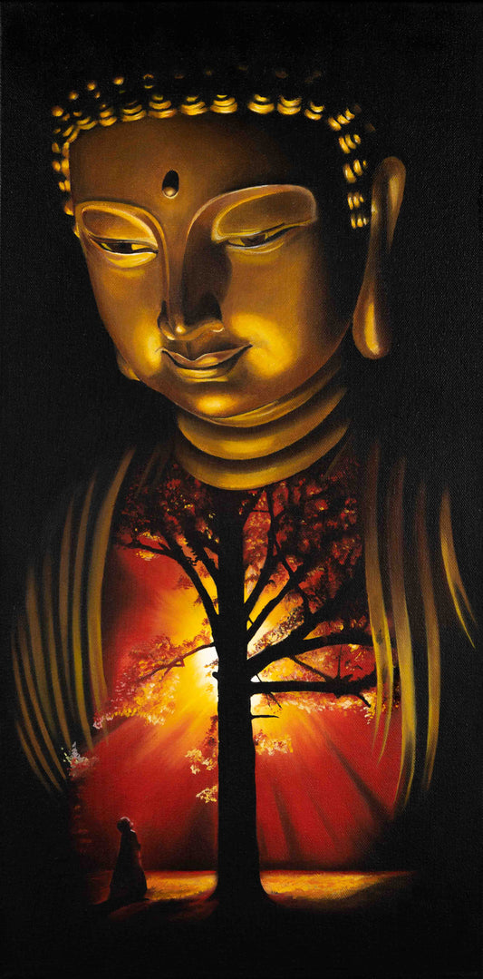 The Buddha Fine Art Print 10x20