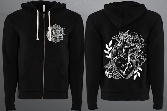 Corazon Zip Up Hoodie