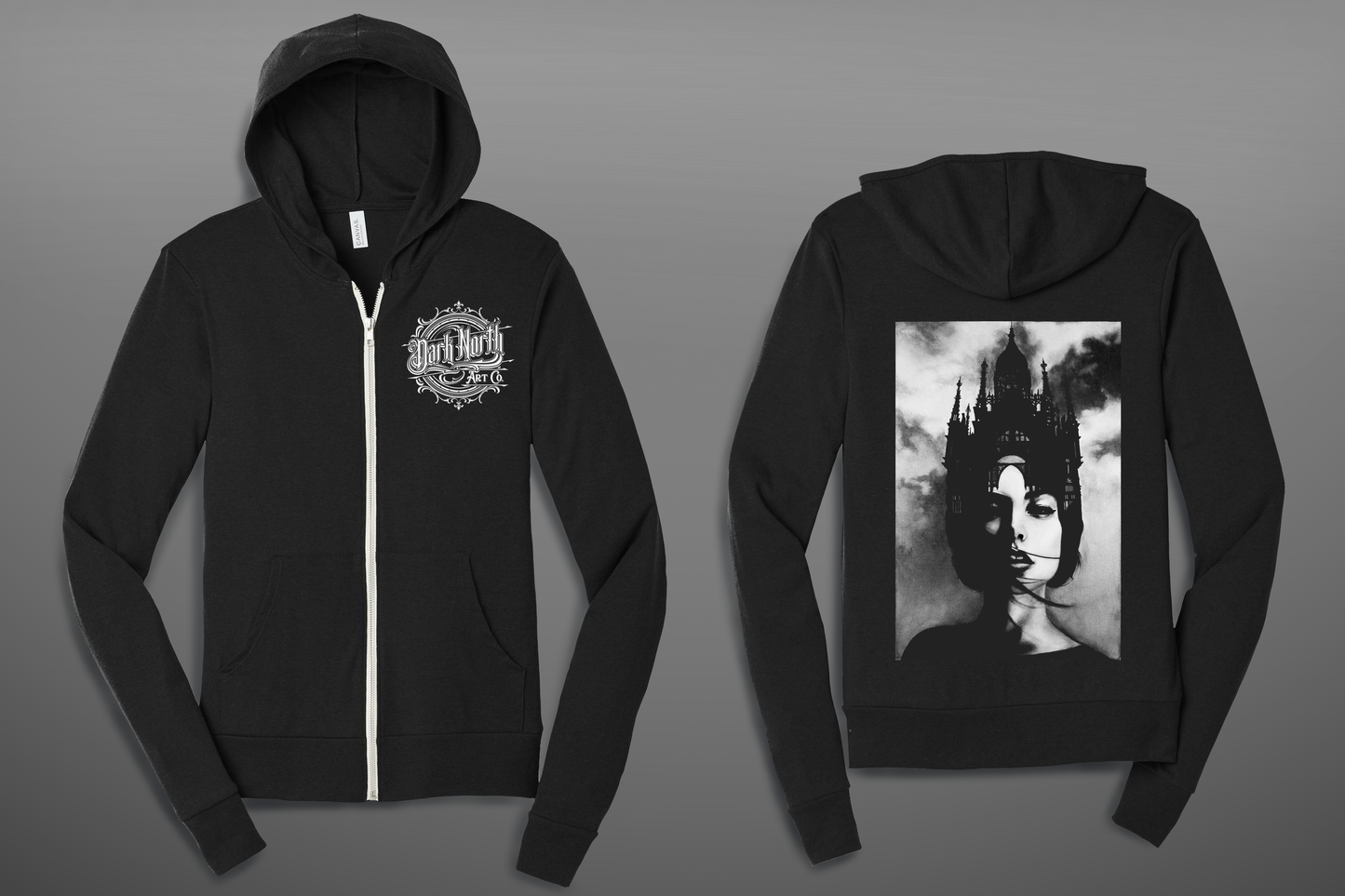 Queen Lightweight Hoodie Black