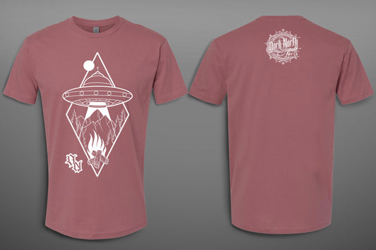 AK UFO T-Shirt Mauve