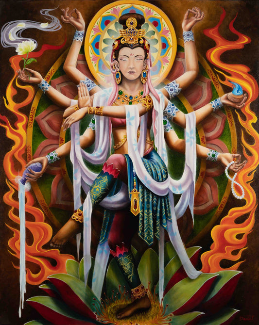 Quan Yin Fine Art Print