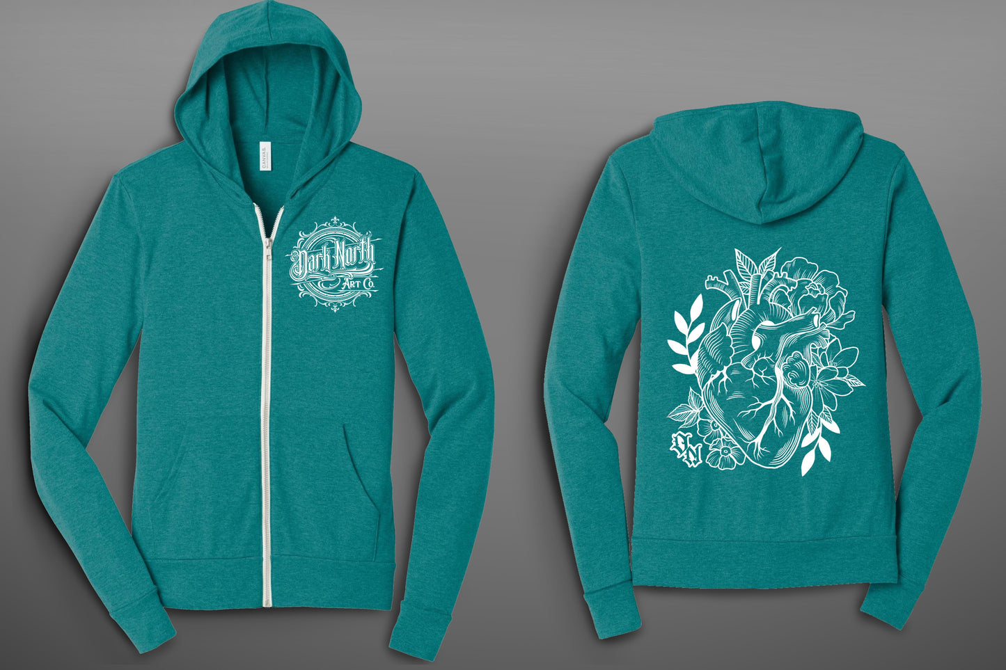 Corazon Lightweight Hoodie Teal