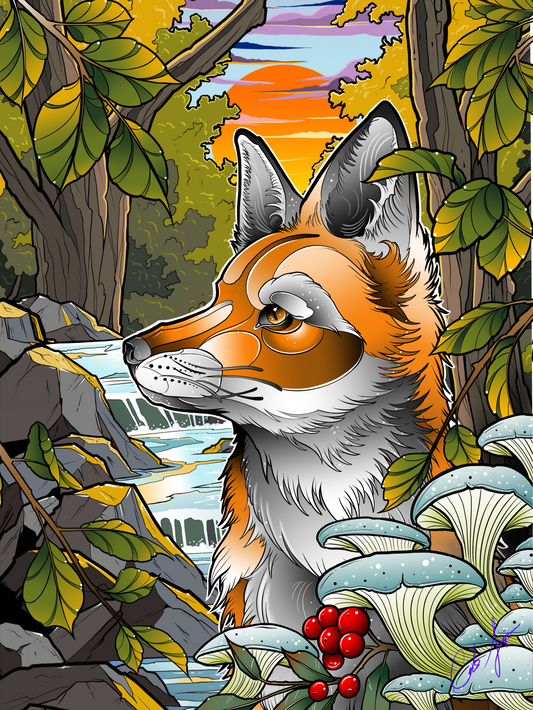 "Trail Ghost" Fine art Print 11x14