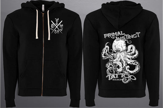 Primal Instinct Tattoo Hoodie