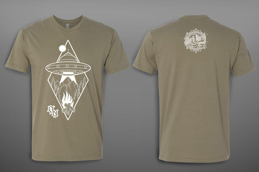 AK UFO T-Shirt Light Olive